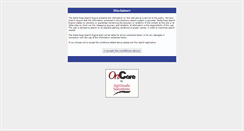 Desktop Screenshot of oncoreweb.srccol.com