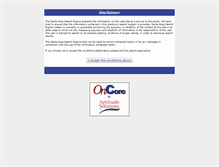 Tablet Screenshot of oncoreweb.srccol.com